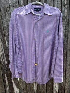 Ralph Lauren Striped Button-Down Shirt